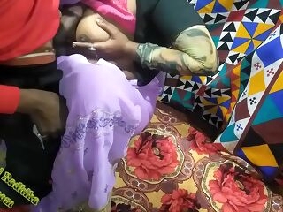 Desi Indian Bhabhi Fuck By Paramour in Bedroom Indian Clear Hindi Audio