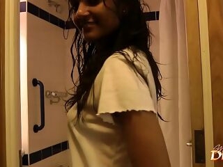 Indian Teenage Divya Shaking Hot Ass In Shower