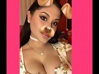 Sexy amateur Latina screws and sucks 2 peckers
