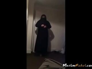 arab niqab oral job